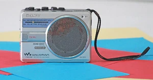 Vintage Sony Walkman Radio FM AM Recording Cassette WM-SR10 Sale part / repair - Picture 1 of 6