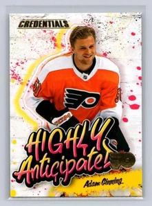 2024 Upper Deck Credentials #HA-20 Adam Ginning -Highly Anticipated-Flyers - Picture 1 of 2