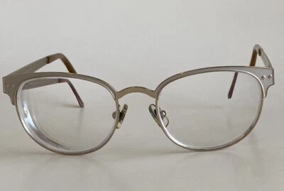 PRODESIGN DINAMARCA 1421 Blanco y Marrón Gafas 49-18-140 AK RX Solo Monturas Foto 1 de 4