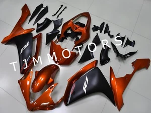 Para YZF R1 07-08 Naranja Negro ABS Molde de Inyección Carrocería Carenado Kit Plástico - Imagen 1 de 8