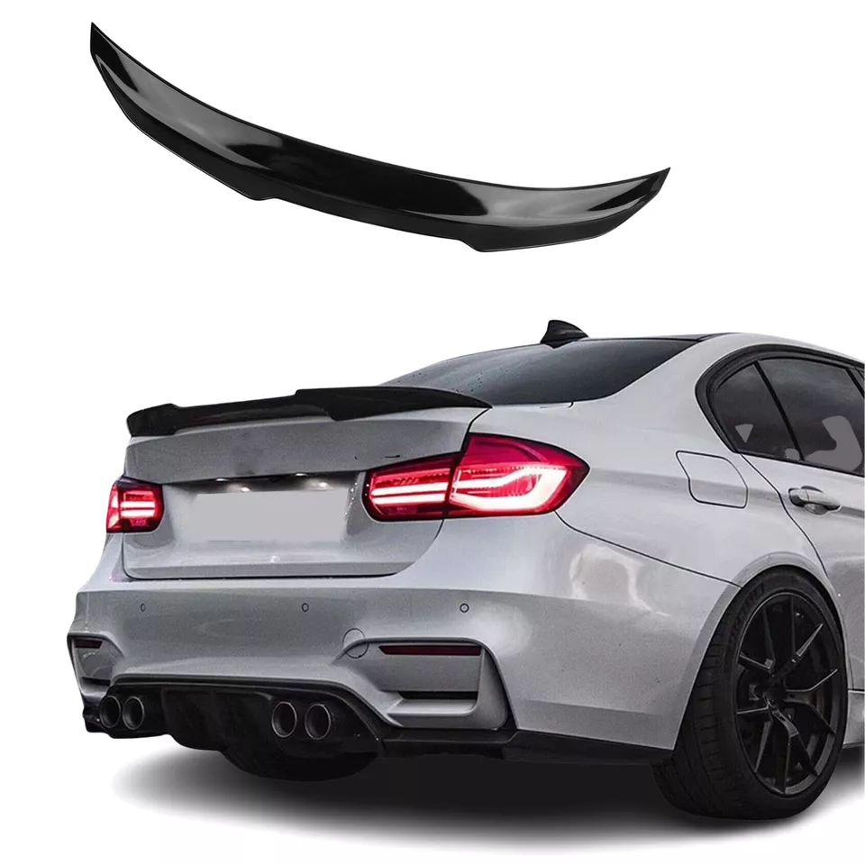 Heckspoiler passend für BMW F30, High Kick PSM spoiler  Schwarz Glanz - Bild 1 von 4