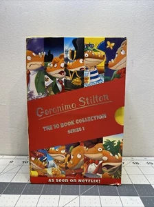 Geronimo Stilton The 10 Book Collection Series 1 Box Set Paperback Netflix - Imagen 1 de 13