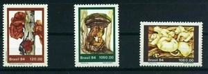 Brazil Sc 1955-1957 Mushroom Stamps  MNH - Picture 1 of 2