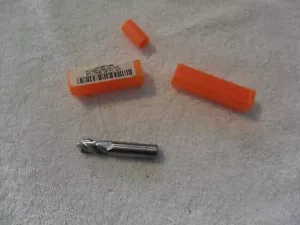7/16" SOLID CARBIDE 4 FLUTE DRILL POINT END DRILL MILL BY MICRO 100 - Picture 1 of 4