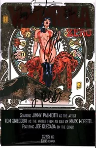 Harris Comics Vampirella Zero Issue #0 Comic Book Sealed in Polybag/COA/Signed - Picture 1 of 3