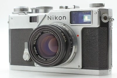 READ! [Near MINT+] Nikon S3 Body Nikkor-H 5cm 50mm f/2 Rangefinder Camera Japan - Image 1 of 4