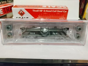 N scale ScaleTrains 48' Steel Coil Car IC # 299604 - Picture 1 of 3