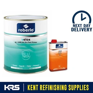 Kit de imprimación rápida Roberlo Velox 6:1 UHS secado al aire blanco (3L+500 ml) - Imagen 1 de 1