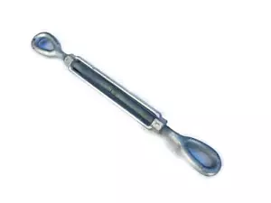 US Cargo 1"x12" Galvanized Eye and Eye Turnbuckle NEW FREE FAST SHIP - Picture 1 of 8