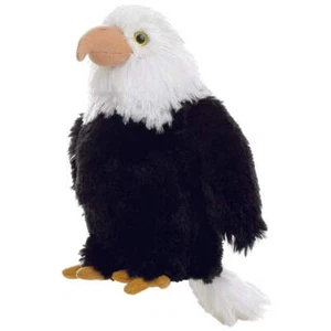 Aurora® Mini Flopsie™ Liberty the Bald Eagle™ 8 Inch Stuffed Animal Plush - Picture 1 of 3