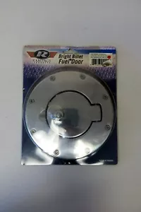 Wrangler 2DR & 4DR (2007) RAMPAGE Locking Gas Door Polished Chrome 85001 - Picture 1 of 3