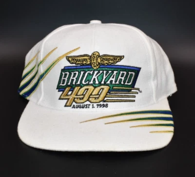 Brickyard 400 Vintage Top of the World Strapback Cap Hat - Image 1 of 4