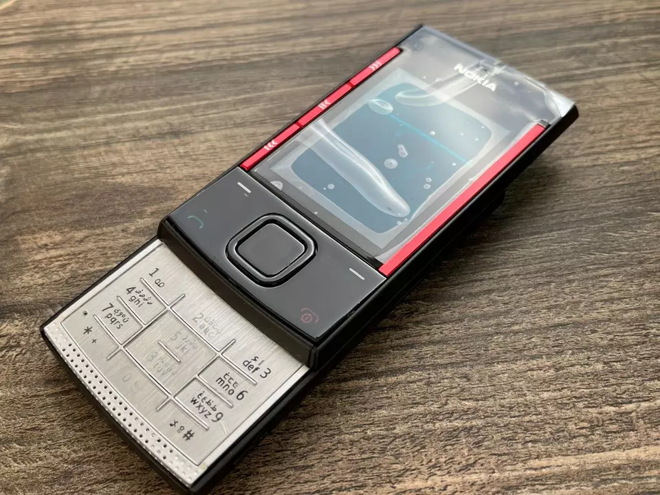 Nokia X3-00 Full Housing Cover With Buttons Red Color - Image 1 of 4