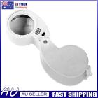 40X Magnifying Glasses With Led Light 25Mm Loupe Magnifier Watch Repair Supplies