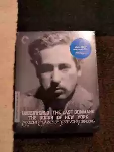 3 Silent Classics By Josef Von Sternberg Criterion Collection Blu-Ray BRAND NEW - Picture 1 of 2