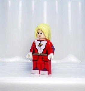 A1124 Lego CUSTOM PRINTED DC Comic Clash Justice League SATURN GIRL MINIFIG - Picture 1 of 7