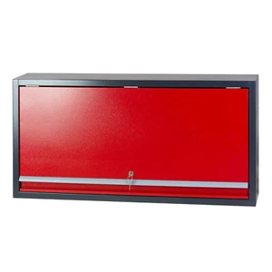 Werkstatt Werkzeug Stahl Wandschrank Schrank Werkzeugschrank rot anthrazit - Bild 1 von 6