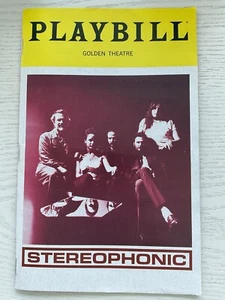 Stereophonic Musical Broadway Playbill Golden Theatre July 2024 NEW - Picture 1 of 3