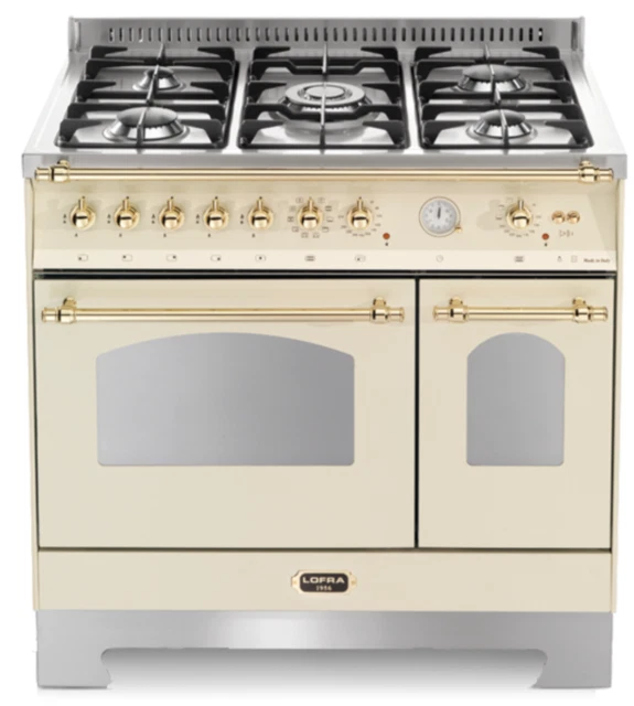 Lofra RBID96MFTE/Ci 72/35L Cucina Combinata - Avorio