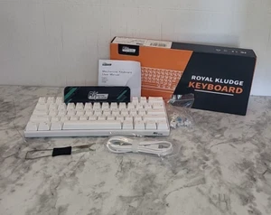 Teclado mecánico para juegos intercambiable en caliente RK ROYAL KLUDGE RK61 61 teclas - Imagen 1 de 6
