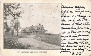 St Thomas Aquinas Cottage NY New York Private Mailing Card D513 - Bild 1 von 2