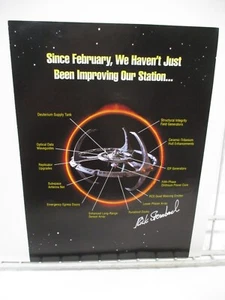 RARE Autograph RICK STERNBACH Star Trek & Space Illustrator - Artist CM619 - Picture 1 of 3