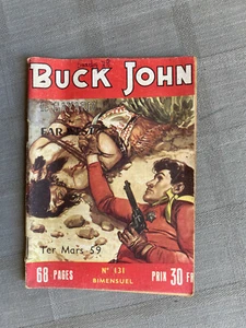 Buck John Nr. 131 1er Mars 1959 IN Zustand Correct - Picture 1 of 4