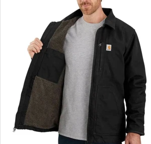 Carhartt Jacket Sherpa Lined DUCK JACKET 4XL - Picture 1 of 6