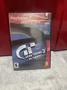 Gran Turismo 3 A-spec Greatest Hits PlayStation 2 PS2 Brand New Sealed - Picture 1 of 4