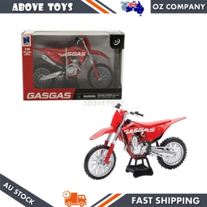 New Ray 1:12 Scale Gas Gas MC 450F Red Diecast Motorcycle Model Kids Toy Replica - Picture 1 of 4