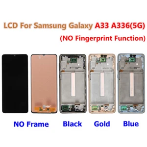 Incell For Samsung Galaxy A33 5G A336 LCD Display Touch Screen Replacement±Frame - Picture 1 of 28