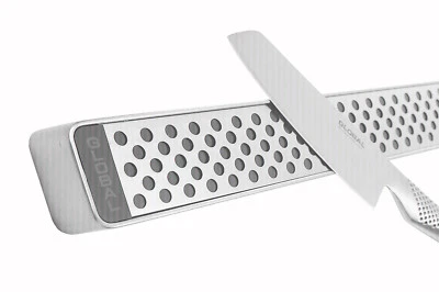 Global Stainless Steel Magnetic Knife Rack 30cm / 12" G-42/30 RRP £130 - Image 1 of 3