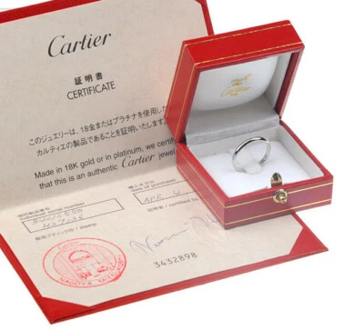 CARTIER LA BAGUE ALLIANCE RING 950.PLATIN TRAURING EHERING WEDDING BAND PLATINUM - Bild 1 von 4