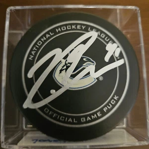 Jared McCann Vancouver Canucks Signed Autographed Puck - Picture 1 of 1