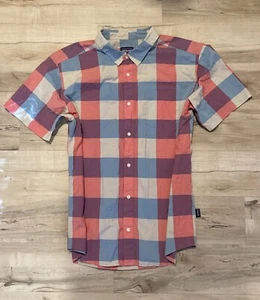 Patagonia Mens XL Button-Front Organic Cotton Multicolor Plaid Check Shirt - Picture 1 of 6