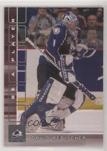 2001-02 ITG Be A Player Memorabilia David Aebischer #194