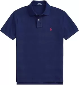 Ralph Lauren Polo Shirt Men's Classic Fit Navy - Size S/M/L/XL - Free Shipping! - Picture 1 of 5