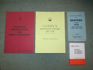 Operating Instructions for Green Goddess Fire Appliance: Full set of 4 books - Bild 1 von 1
