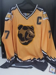 Ray Bourque Boston Bruins 1996-97 Pooh "Vintage Hockey" Jersey Size 52 - Picture 1 of 4
