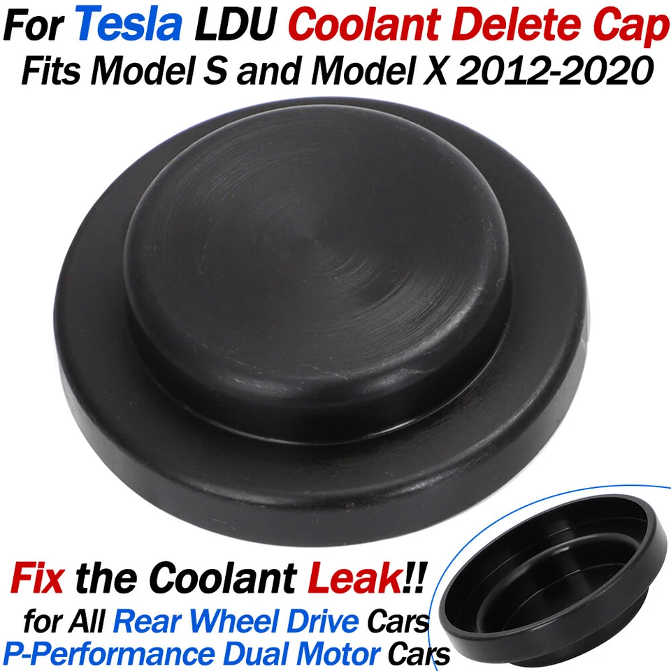 For Tesla Model S / X 2012-2020 P-Performance Dual Motor LDU Coolant Delete Cap - Image 1 of 4