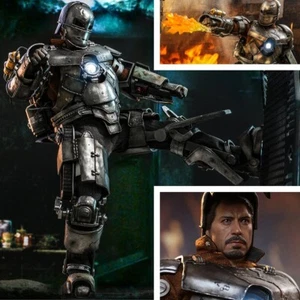 Iron Man 1 Mark I DieCast 1:6 Figur Hot Toys MMS605D40 30 cm Metall OVP Neu - Imagen 1 de 24