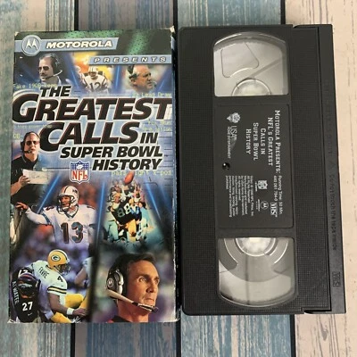 The Greatest Calls In Super Bowl History VHS 1999 - Image 1 of 4