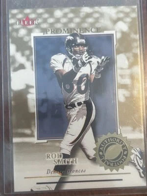 2001 Fleer Authority Prominence 125 #55 Rod Smith /125 - Image 1 of 2