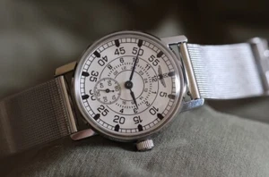 Mens watch Pobeda Pilot Military Vintage watch Mechanical Wrist Watch - Picture 1 of 5