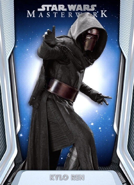 [DIGITAL CARD] Topps Star Wars - Kylo Ren - Masterwork 22 W2 Blue - Image 1 of 1