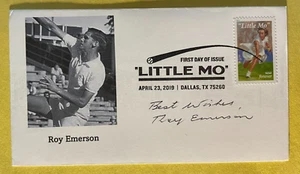 SIGNED ROY EMERSON FDC AUTOGRAPHED FIRST DAY COVER - HOF - Picture 1 of 1