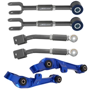 Rear Camber Arm + Traction Arm + Front Control Arm for Nissan 350Z Infinit G35 - Foto 1 di 11