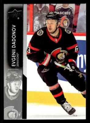 Evgenii Dadonov 2021  Upper Deck #128 Ottawa Senators - Image 1 of 2