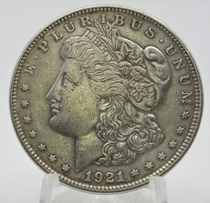 1921 US Morgan Silver Dollar - Picture 1 of 2