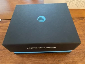 AT&T wireless internet router - all parts, instructions, battery, in box - Picture 1 of 5
